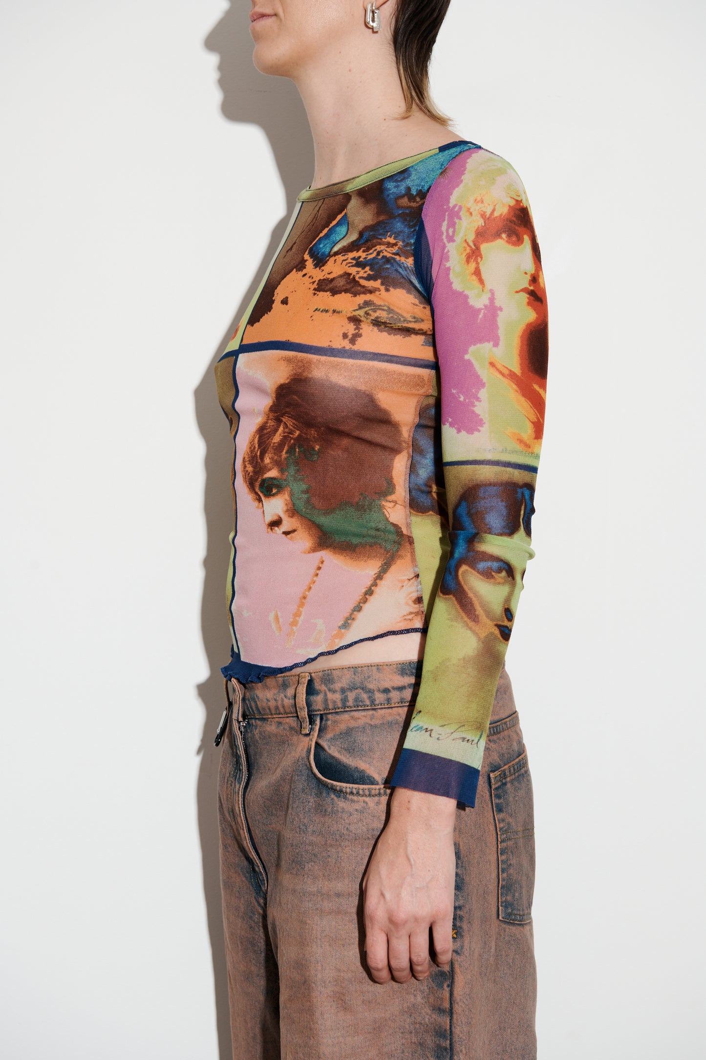 Jean Paul Gaultier Pop Art Portrait Top