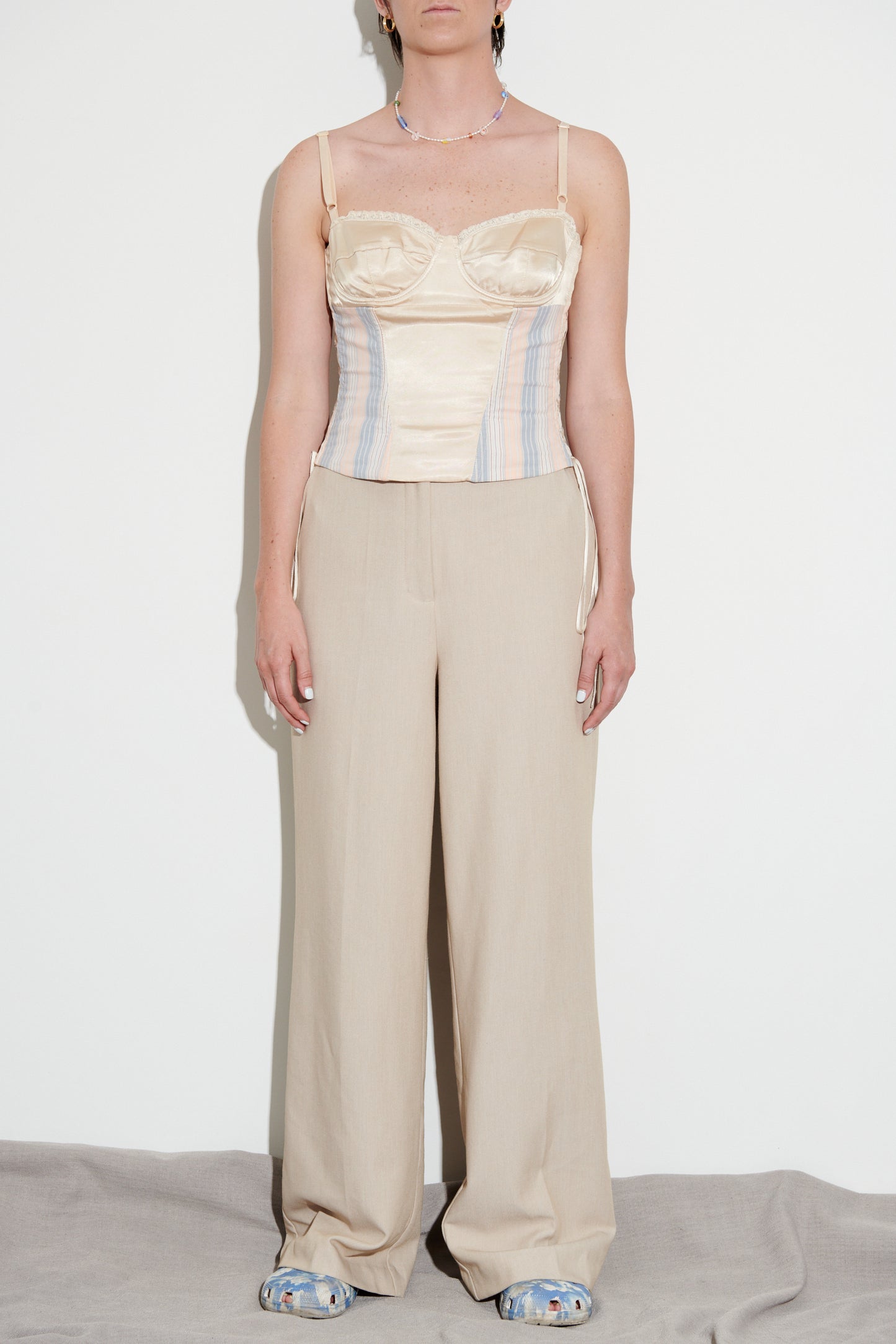 Dolce & Gabbana Satin Corset