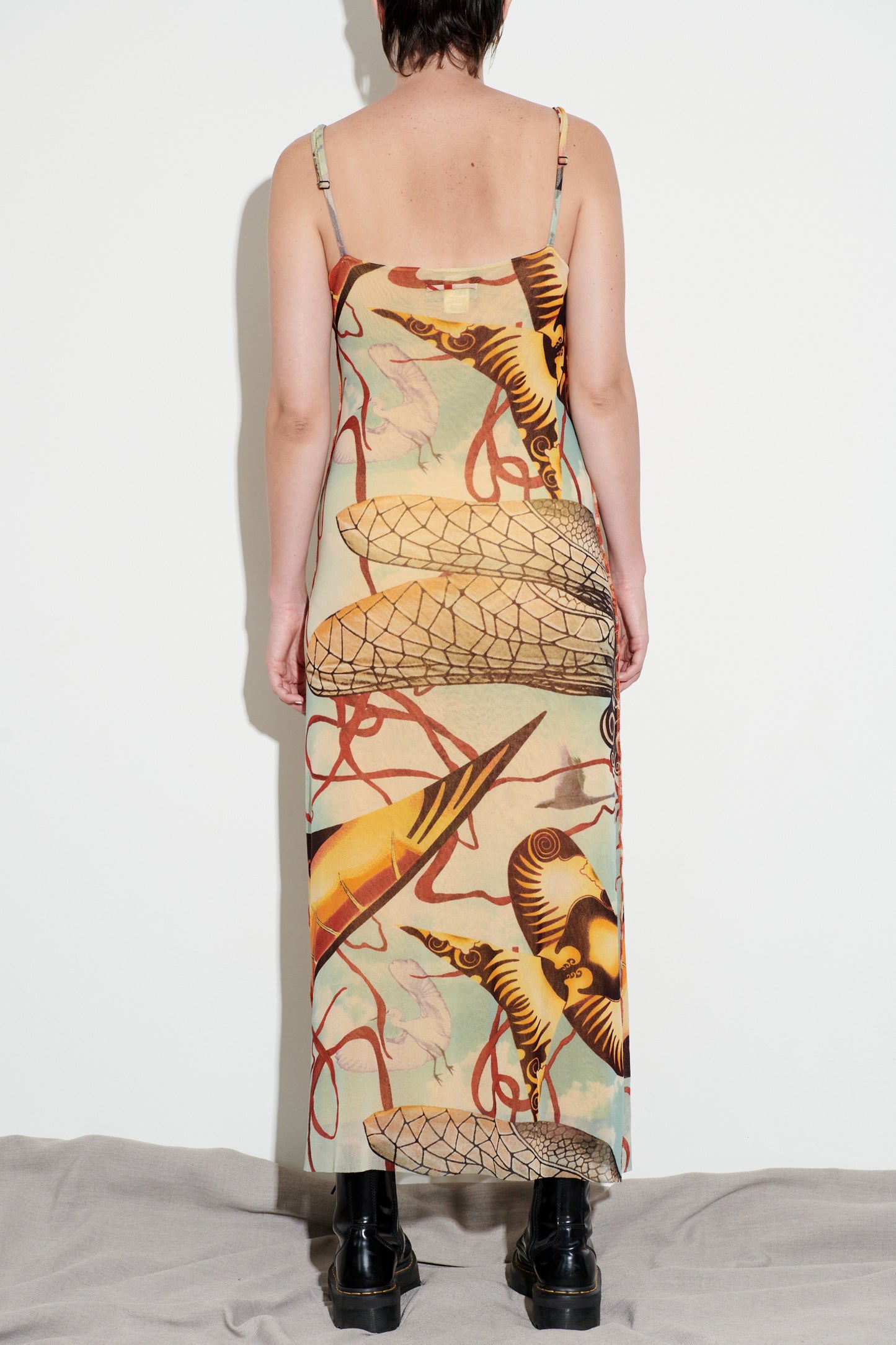 Jean Paul Gaultier Insect Maxi Dress