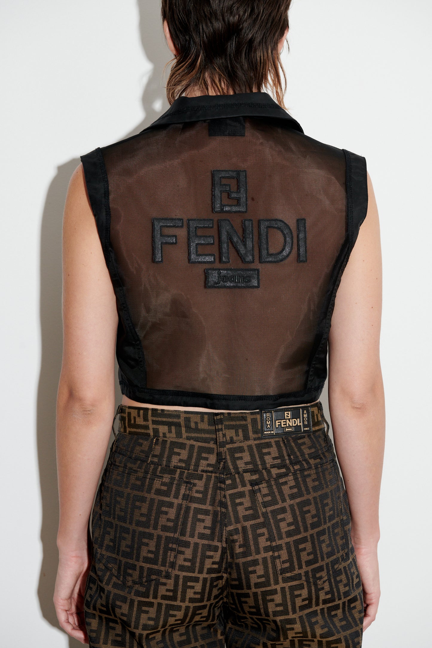 Fendi Zucca Monogram Waist Coat