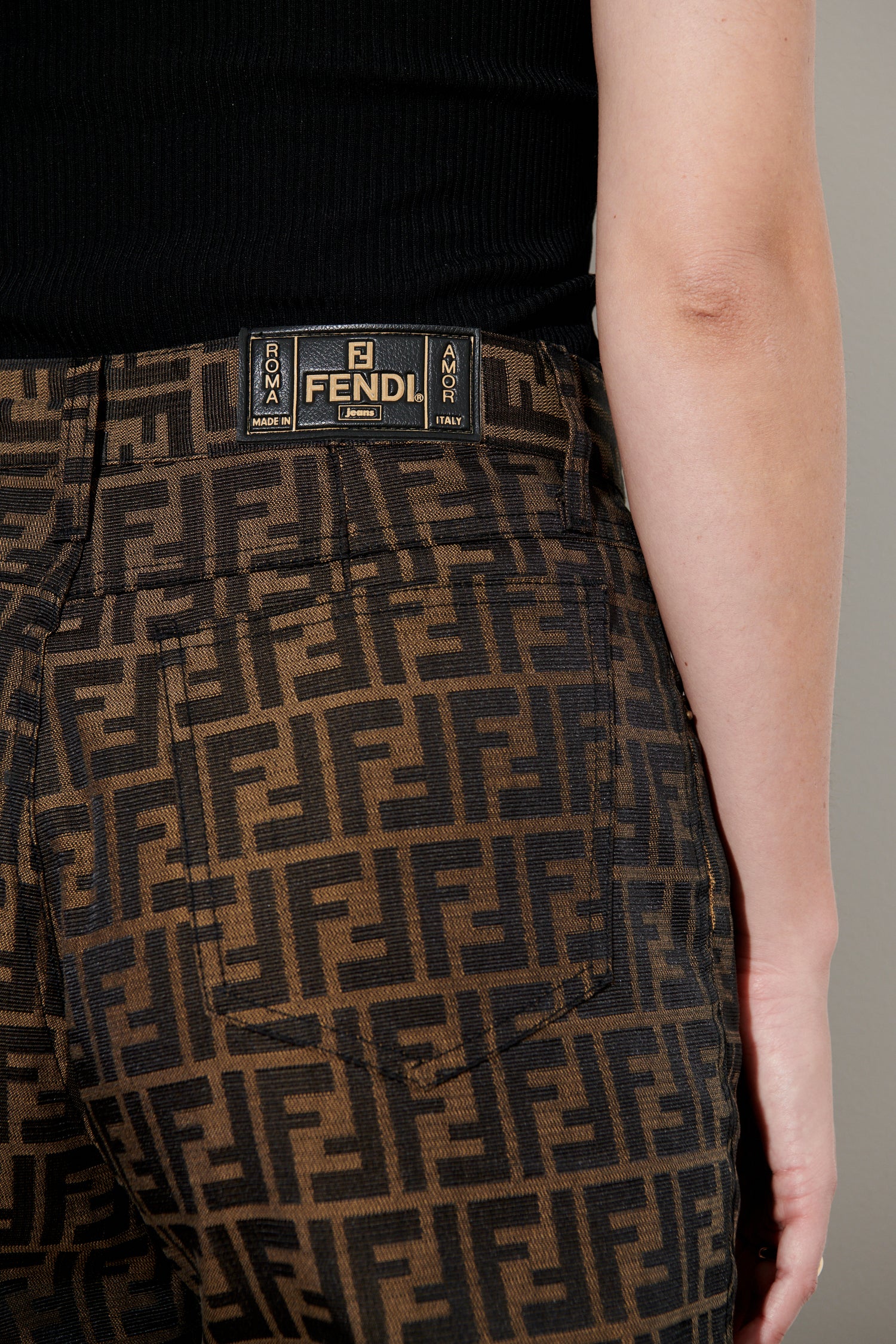 Fendi zucca cheap pant