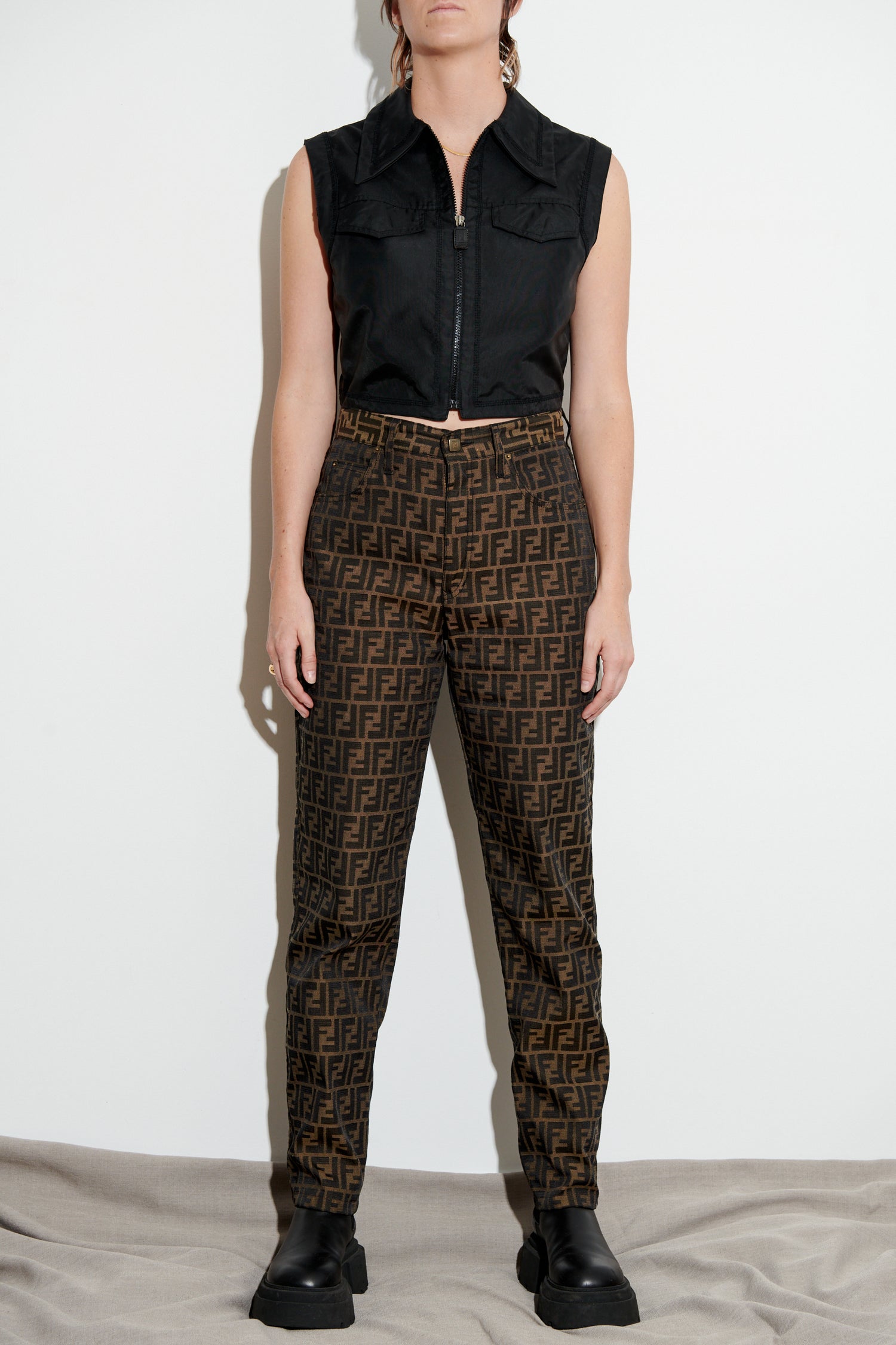 Fendi Zucca Monogram Pants – Vuja De Vintage