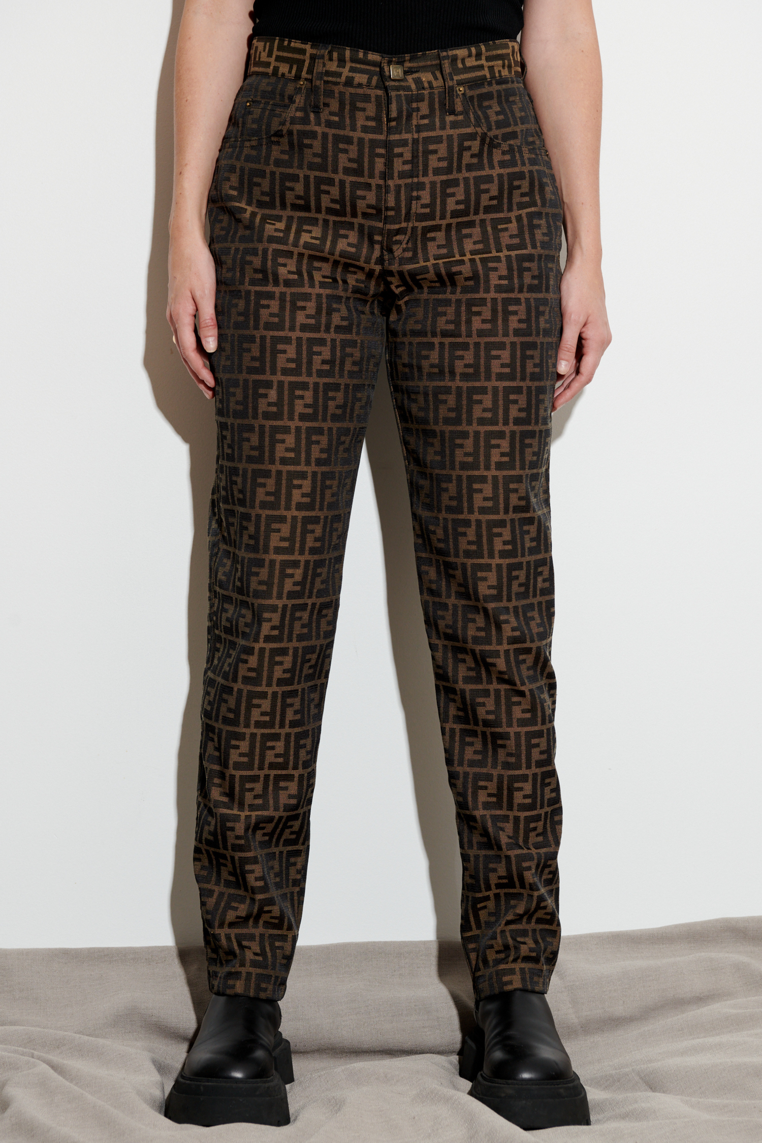 Fendi zucca sale monogram pants
