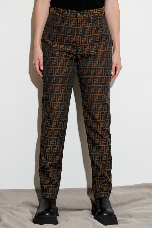 Fendi Zucca Monogram Pants